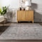Nuloom Xenia Faded Transitional Machine Washable Area Rug 4ft x 6ft BIJL12A-406 - alternate 4
